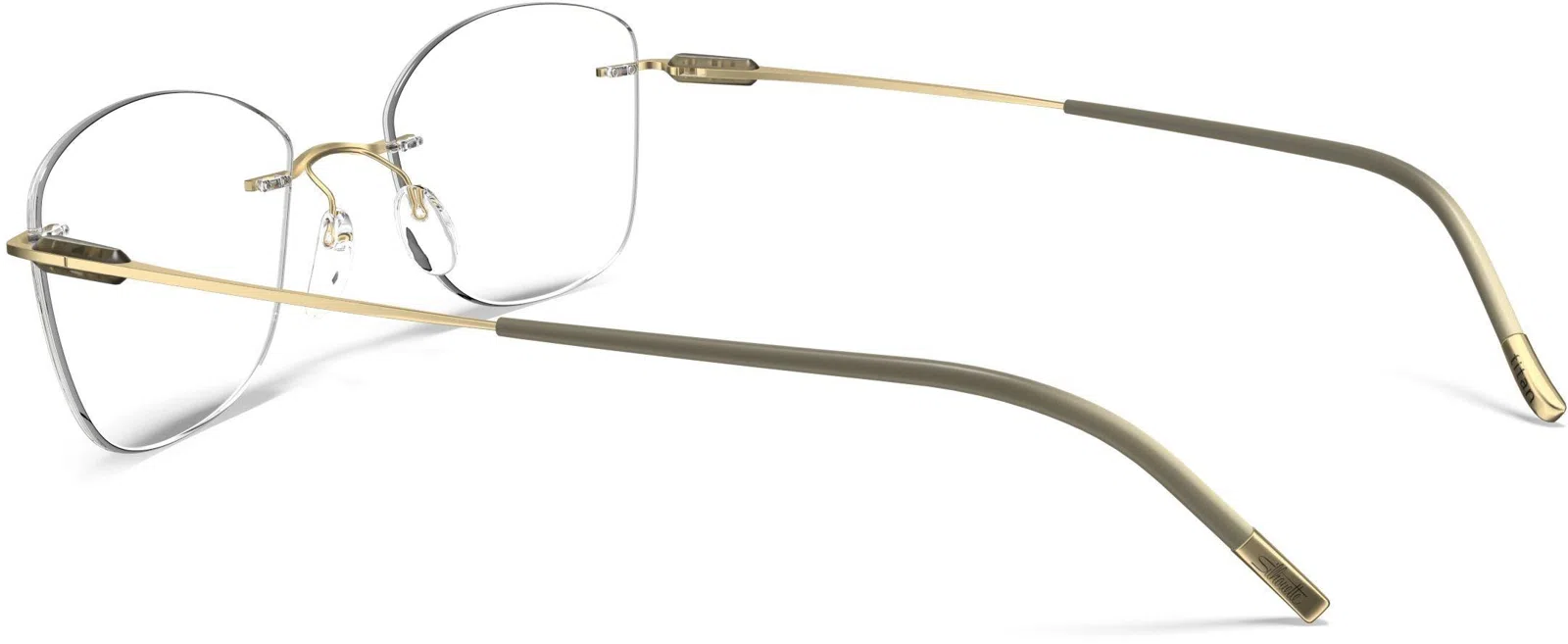 Silhouette Purist Color Groove Demo Rimless 5561 Eyeglasses - view 95